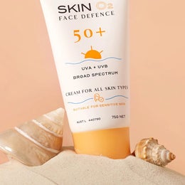 Face Defence 50+ Invisible Sunscreen (all skin types)